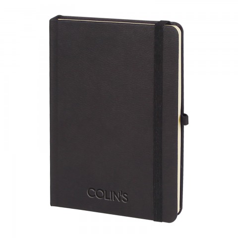 AKDERE SİYAH TARİHLİ AJANDA (15X21 CM)