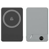 KİLYOS 10.000 MAH SİYAH MAGSAFE  ve  WIRELESS STANDLI POWERBANK