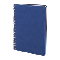 BATIKENT LACİVERT SPİRALLİ TARİHSİZ DEFTER (15X21 CM)