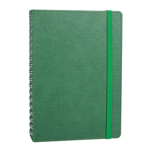 ANITTEPE YEŞİL TARİHLİ GİZLİ SPİRALLİ AJANDA (17X24 CM)