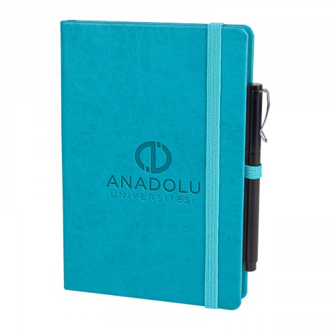 KALECİK TURKUAZ TARİHSİZ DEFTER (13X21 CM)