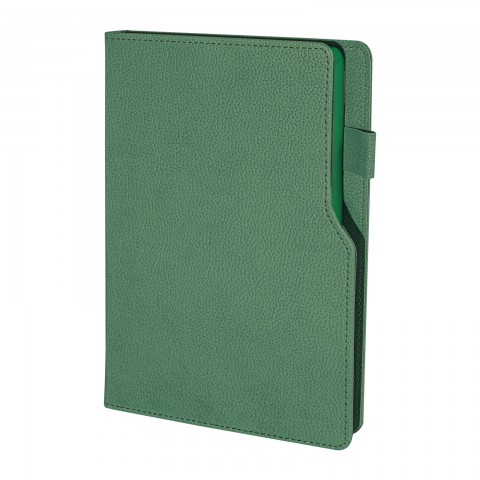 BAHÇELİEVLER YEŞİL TARİHSİZ DEFTER (14,5X21 CM)