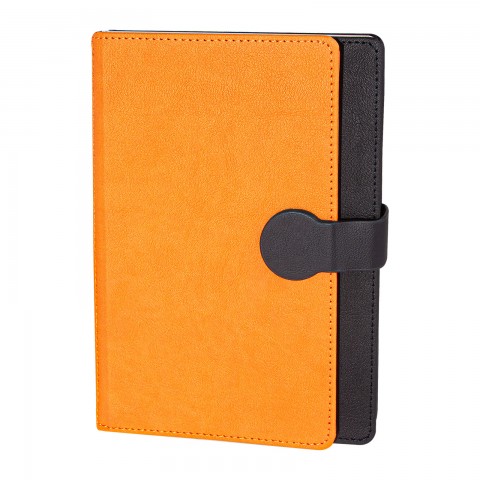 SARAY TURUNCU TARİHSİZ DEFTER (15X21 CM)