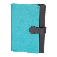 SARAY TURKUAZ TARİHSİZ DEFTER (15X21 CM)