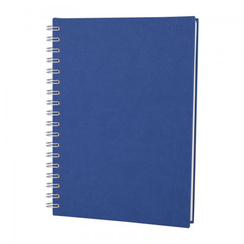 ALTINDAĞ LACİVERT KARELİ SPİRALLİ TARİHSİZ DEFTER (17X24 CM)