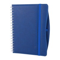 İVEDİK LACİVERT SPİRALLİ TARİHLİ AJANDA (17X24 CM)