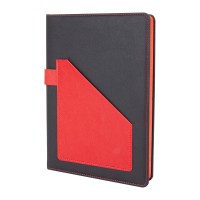 308204 YAŞAMKENT KIRMIZI TARİHLİ AJANDA (17X24 CM)