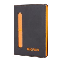 308316 ERGAZİ TURUNCU TARİHLİ AJANDA (17X24 CM)