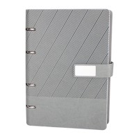 BİRLİK GRİ ORGANİZER AJANDA (17,5x22,5CM)