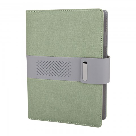 KALABA YEŞİL ORGANİZER AJANDA (18x21,5CM)