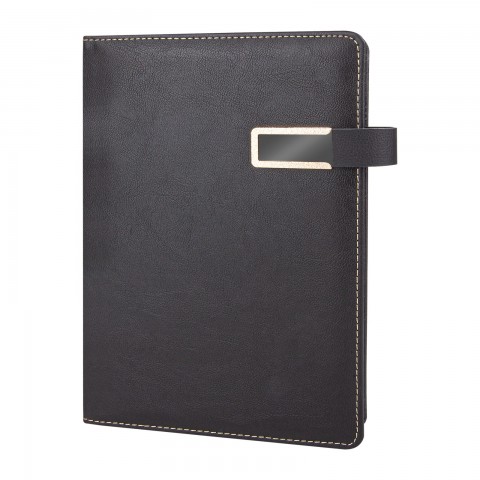 KARUM SİYAH TARİHLİ AJANDA (17x24CM)