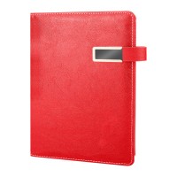 KARUM KIRMIZI TARİHLİ AJANDA (17x24CM)