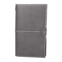 KUĞULU FÜME TARİHSİZ DEFTER (11,5X20 CM)