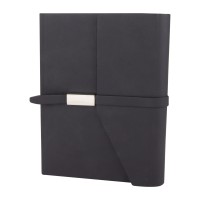 310201 MOGAN SİYAH TARİHSİZ DEFTER (15x21 CM)