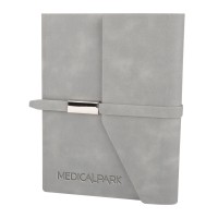 MOGAN GRİ TARİHSİZ DEFTER (15x21 CM)