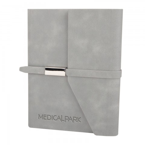 MOGAN GRİ TARİHSİZ DEFTER (15x21 CM)