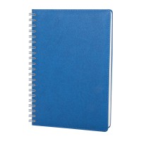 310605 PLEVNE LACİVERT KARELİ TARİHSİZ SPİRALLİ DEFTER (20x28 CM)