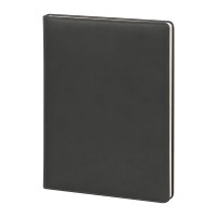 YAKACIK SİYAH TARİHLİ GÜNLÜK CİLTLİ AJANDA (20X28 CM)