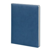 311405 YAKACIK LACİVERT TARİHLİ GÜNLÜK CİLTLİ AJANDA (20X28 CM)