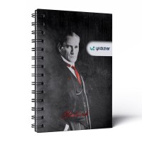 PARLA KUŞE MUKAVVA SIVAMA SPİRALLİ DEFTER (15X21CM)