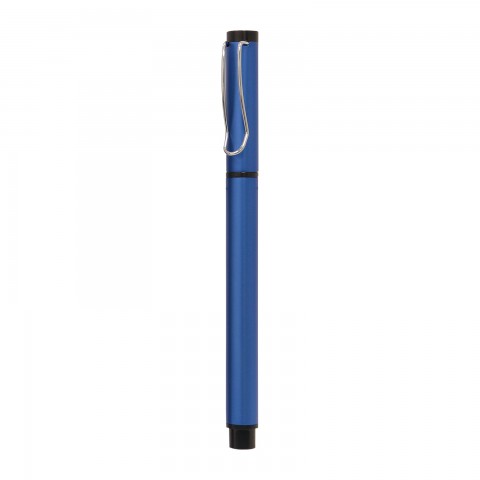 YAPRAKLI LACİVERT ROLLER KALEM