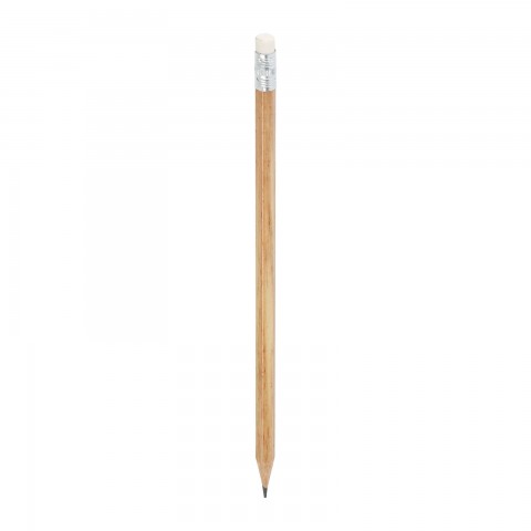 OLUR KÖŞELİ SİLGİLİ NATUREL KURŞUN KALEM