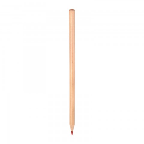 OLUR YUVARLAK KIRMIZI NATUREL KURŞUN KALEM