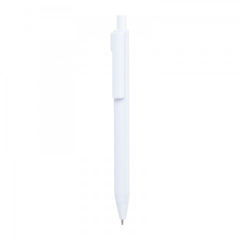 DEVREK BEYAZ PLASTİK TÜKENMEZ KALEM