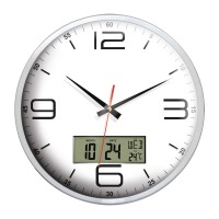 5011102 EUROPA917 ALÜMİNYUM METAL DUVAR SAATİ (350 MM)