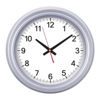 SEDNA526 GÜMÜŞ BRİSTOL KADRAN DUVAR SAATİ (480 MM)