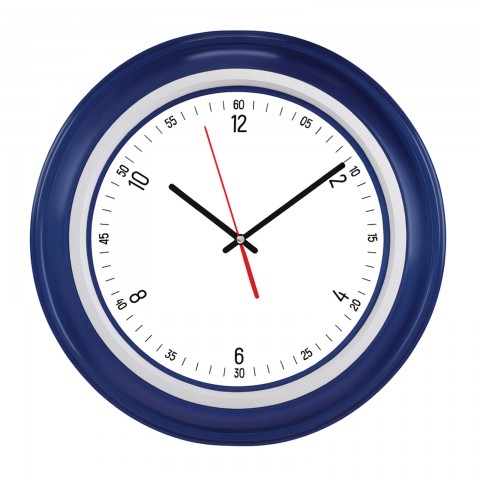 BENDİS509 LACİVERT BRİSTOL KADRAN DUVAR SAATİ (400 MM)
