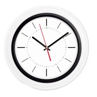 BENDİS509 SİYAH-BEYAZ BRİSTOL KADRAN DUVAR SAATİ (400 MM)