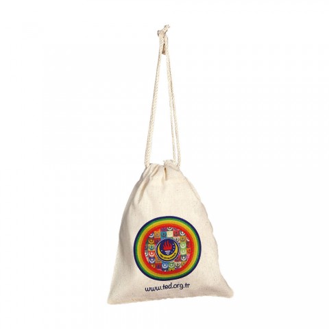 YEŞİLOBA HAM BEZ BÜZGÜLÜ KESE