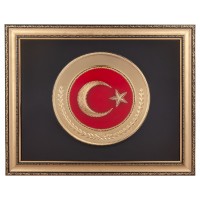 ALPAGUT ALTIN AYYILDIZ ARMA TABLO ALPAGUT ALTIN AYYILDIZ ARMA TABLO