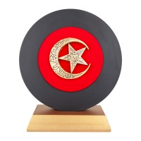 HÜRRİYET AYYILDIZ KABARTMALI PLAKET HÜRRİYET AYYILDIZ KABARTMALI PLAKET