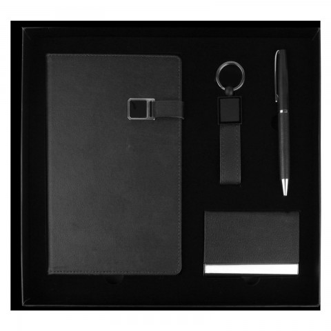 AYDINTEPE SİYAH HEDİYELİK SET